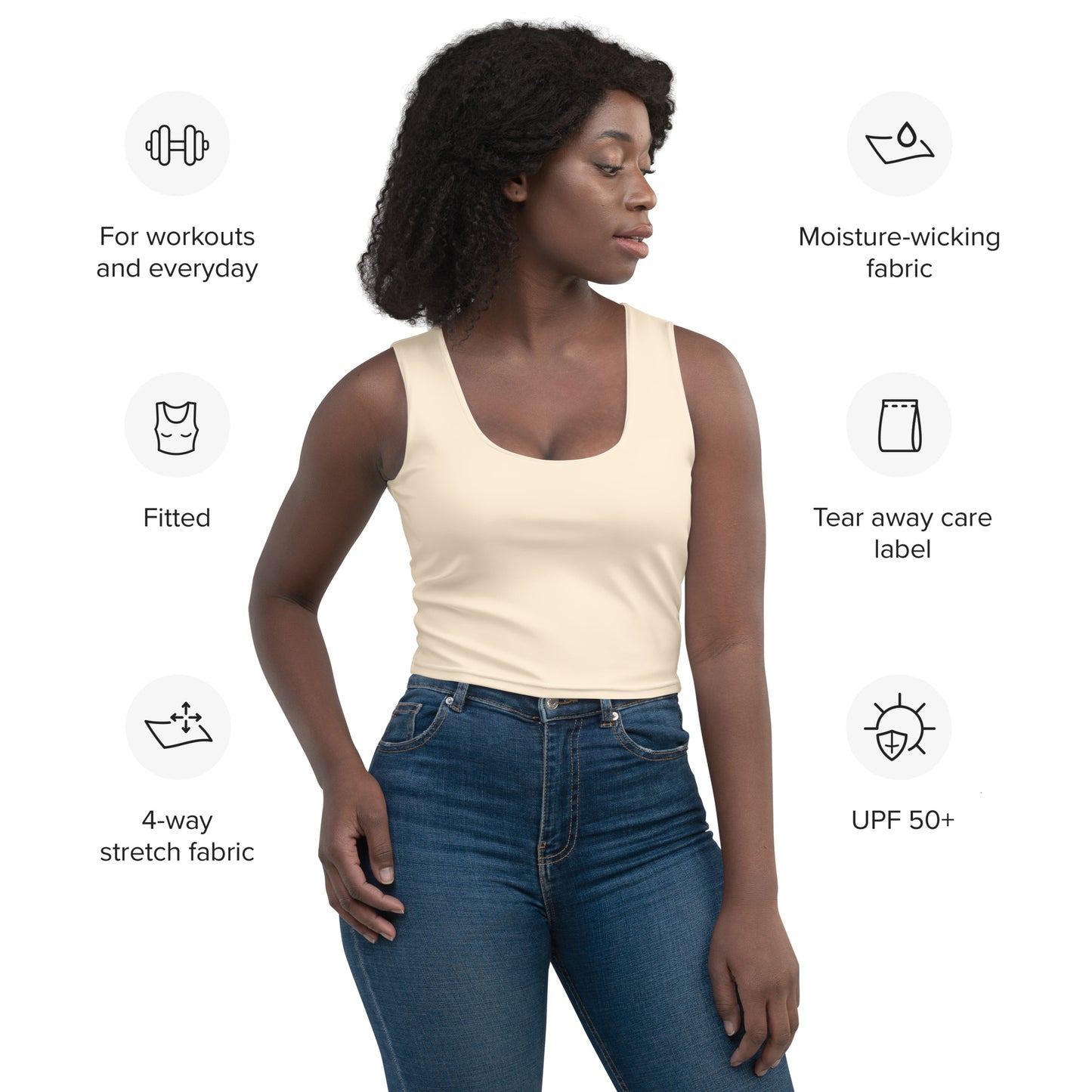 Latte Love Crop Top