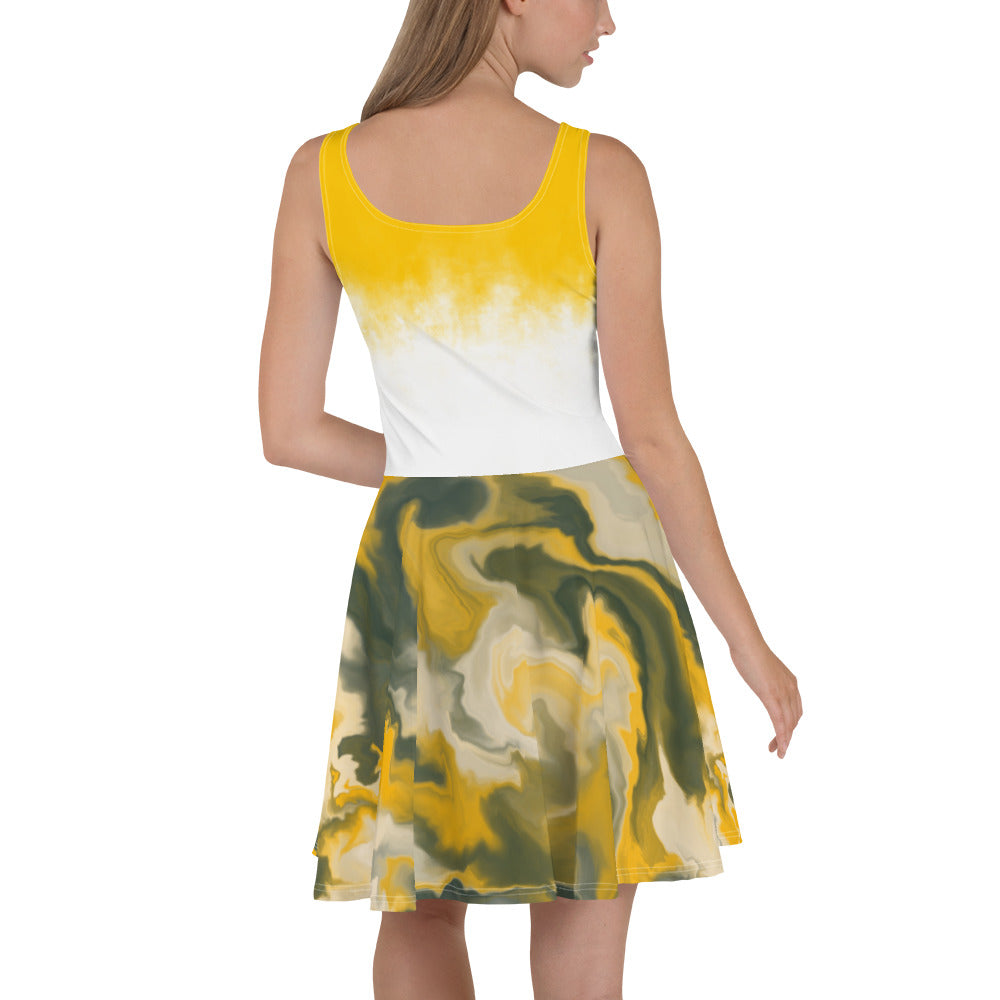 Sunshine and Earth Skater Dress