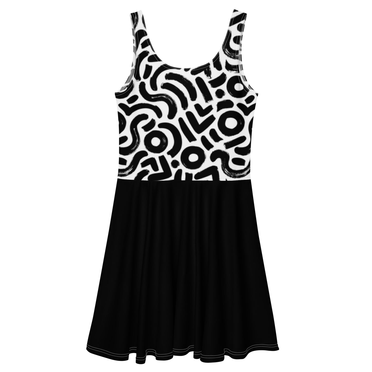 Tribal Love Skater Dress