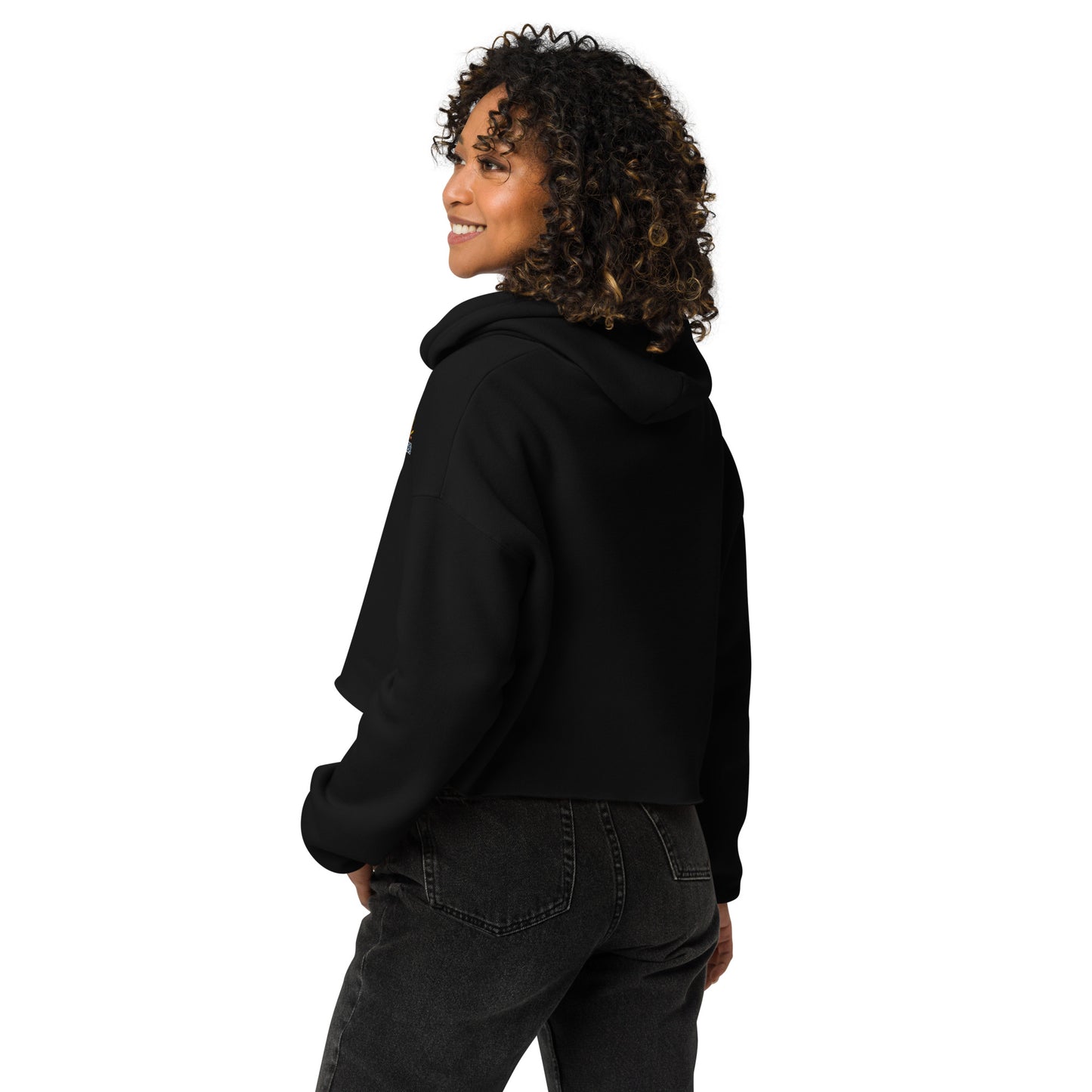 Blessed Crop Hoodie