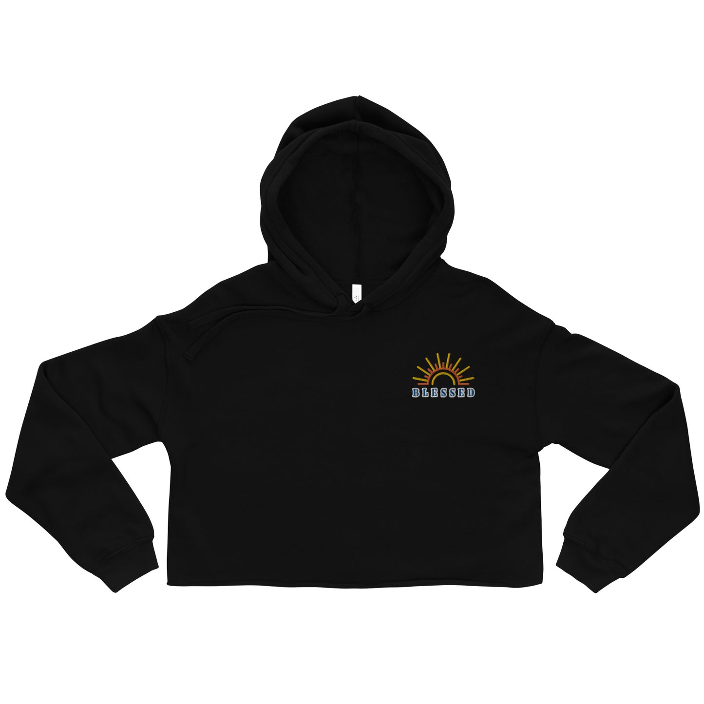 Blessed Crop Hoodie