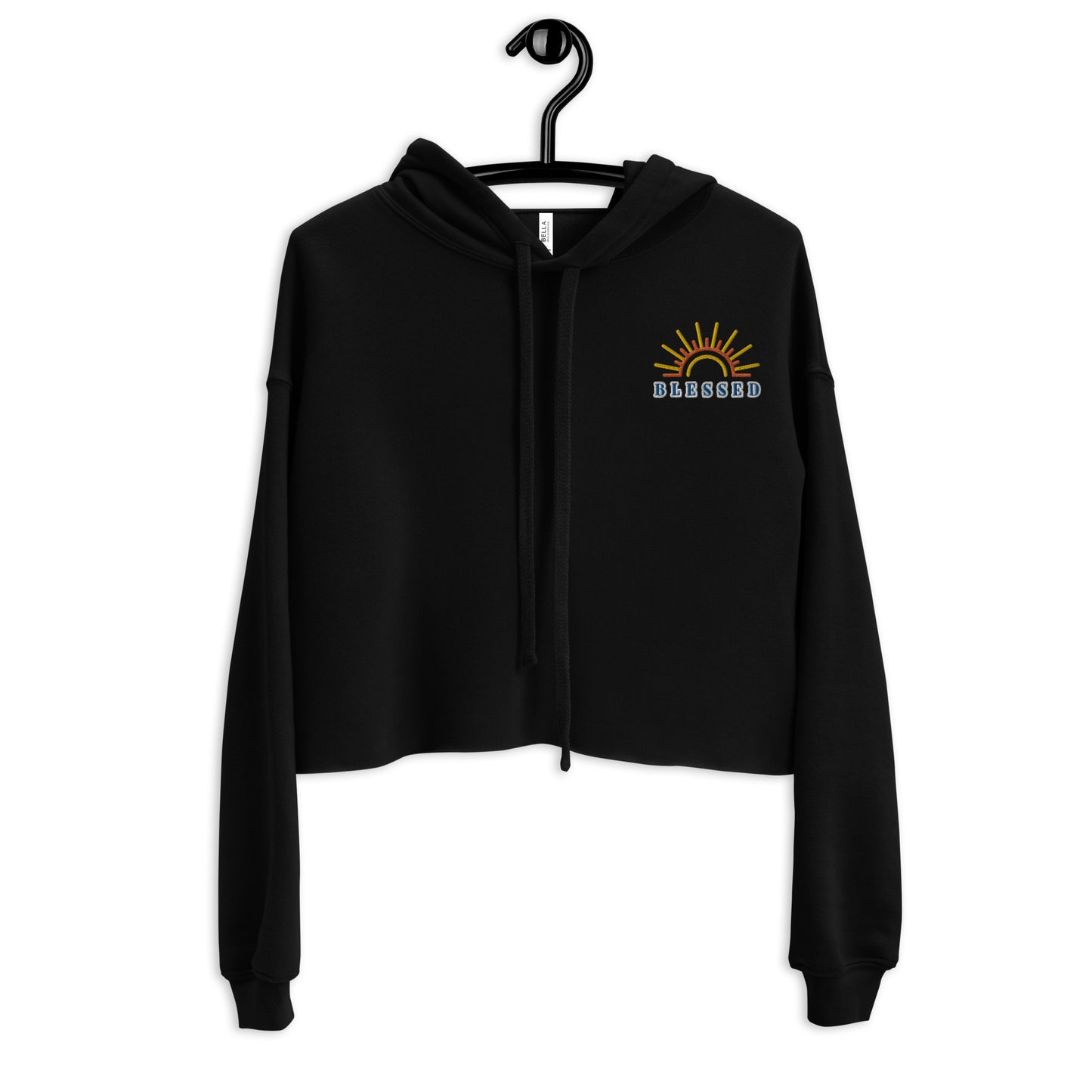 Blessed Crop Hoodie