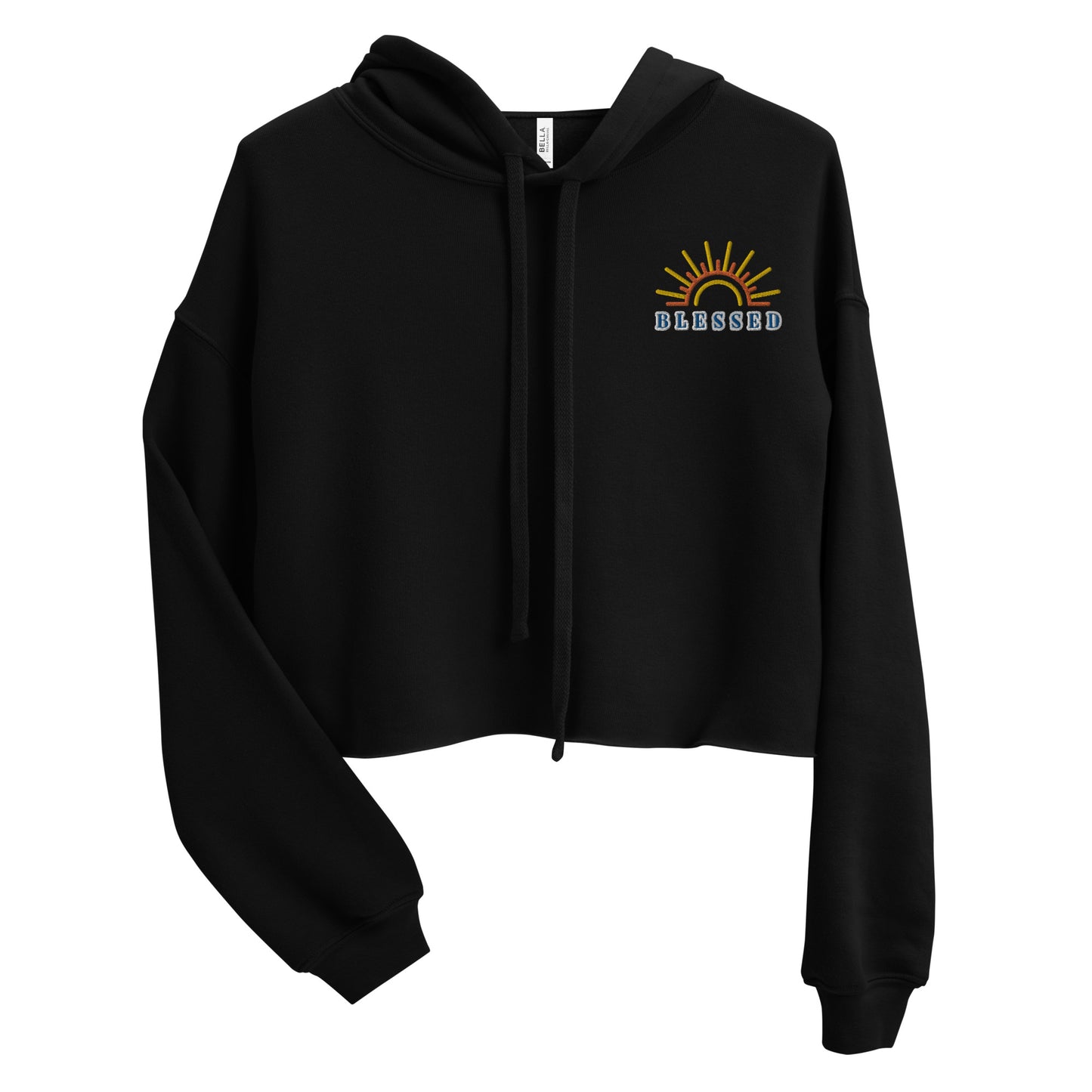 Blessed Crop Hoodie