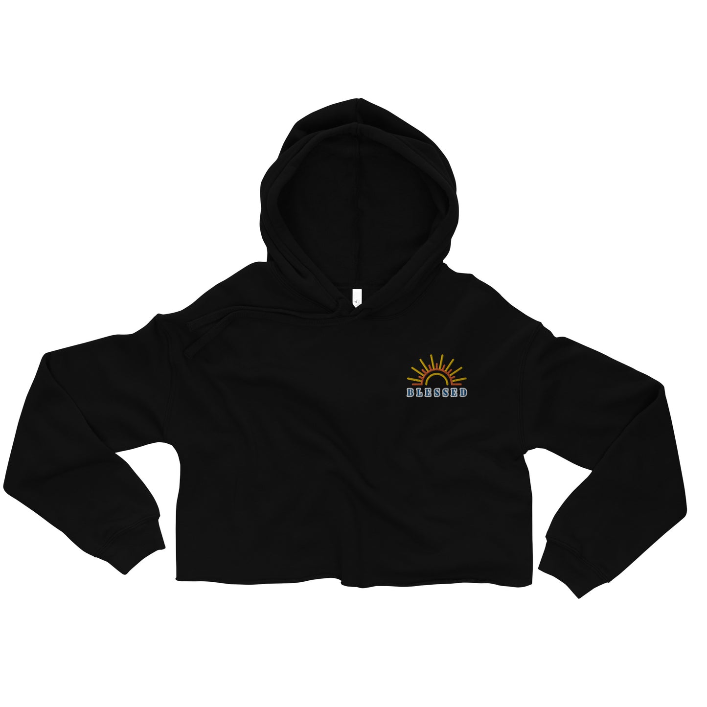 Blessed Crop Hoodie