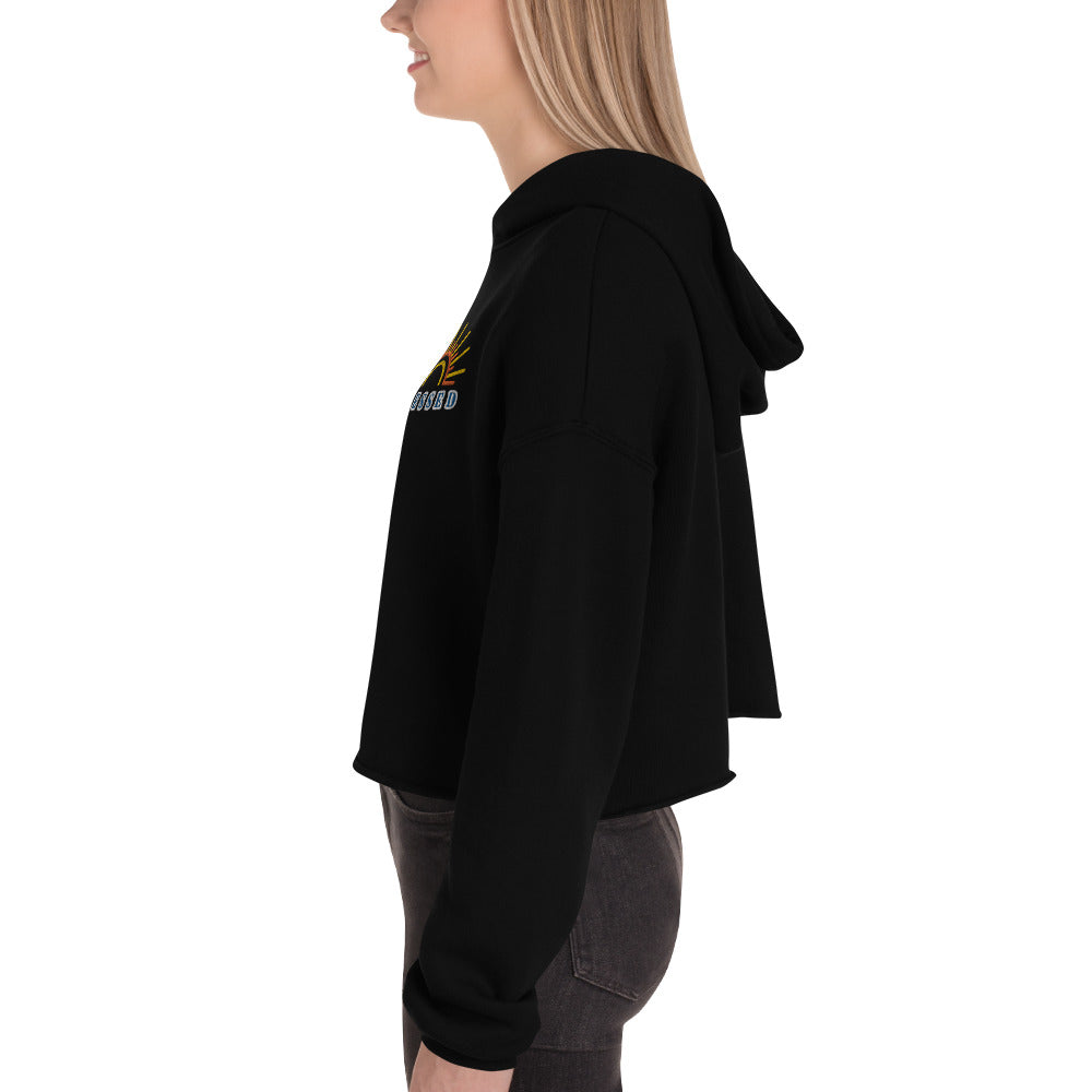 Blessed Crop Hoodie