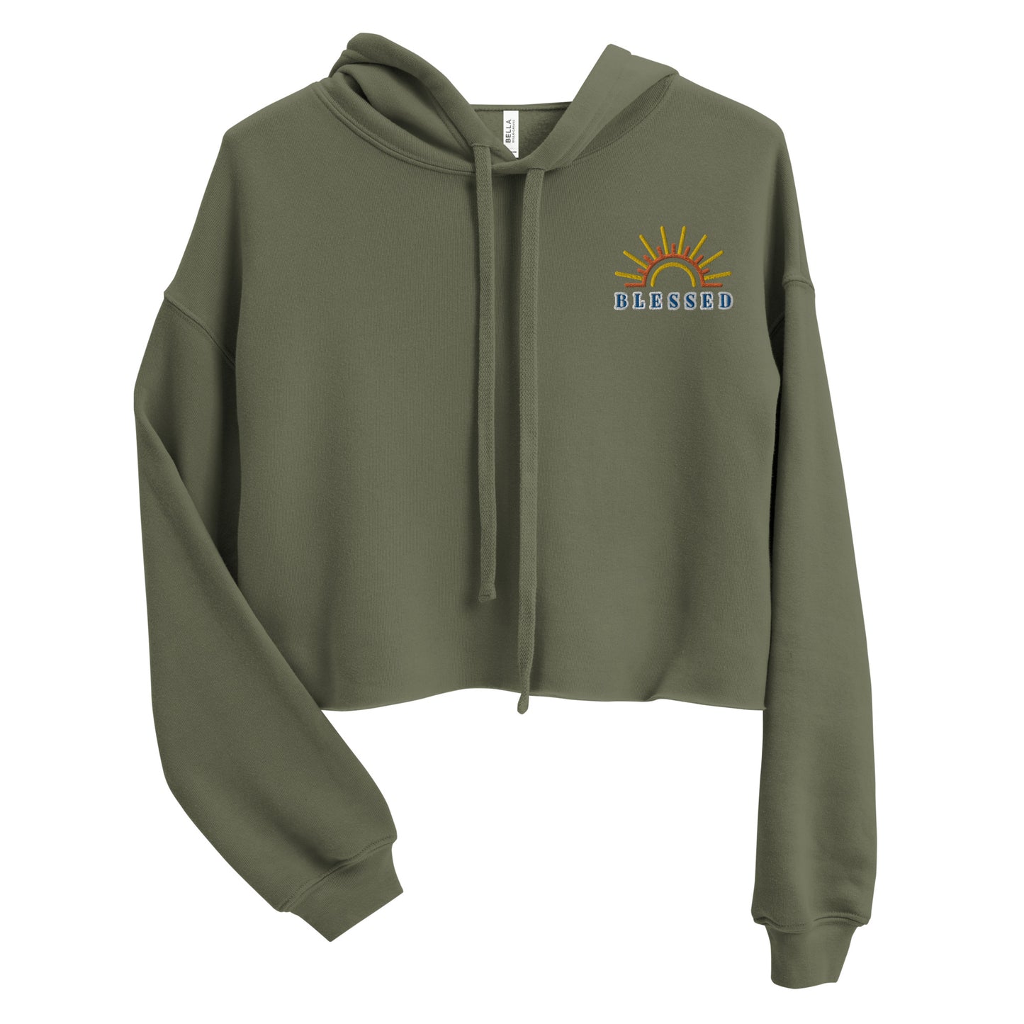 Blessed Crop Hoodie