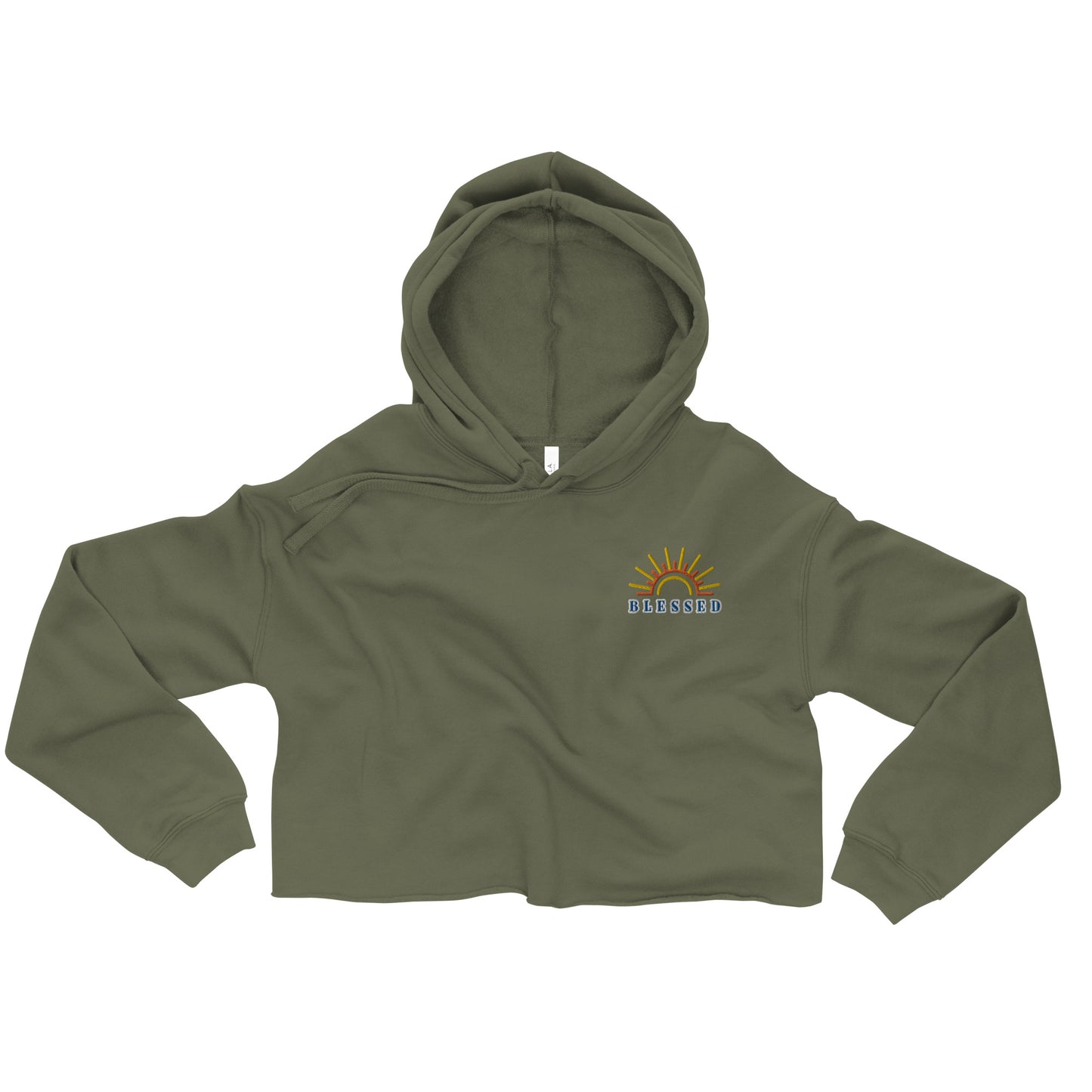 Blessed Crop Hoodie