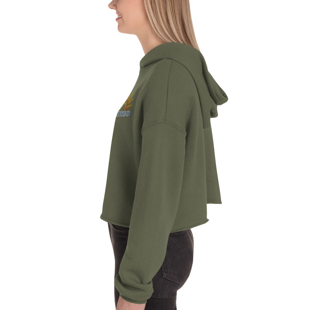 Blessed Crop Hoodie
