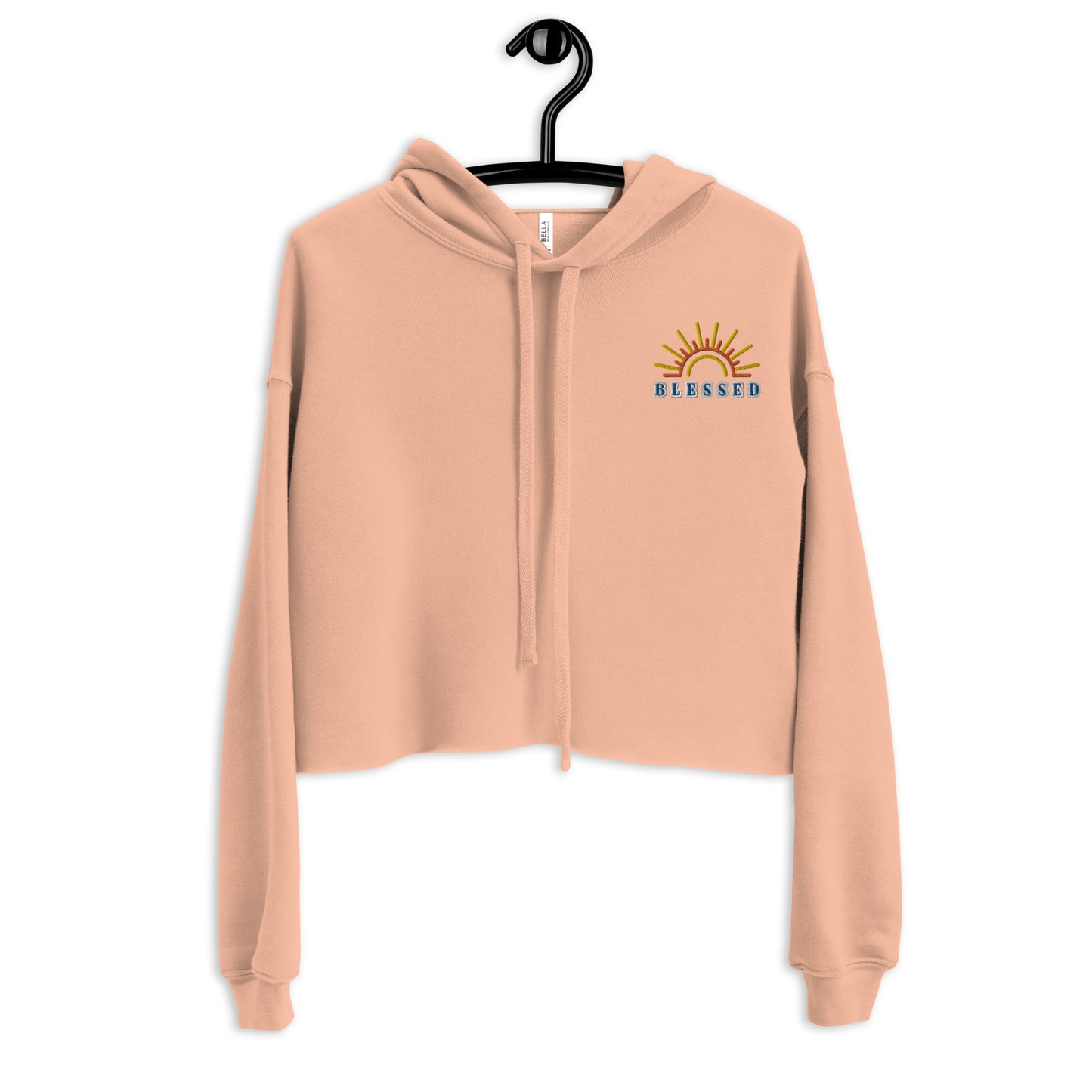 Blessed Crop Hoodie
