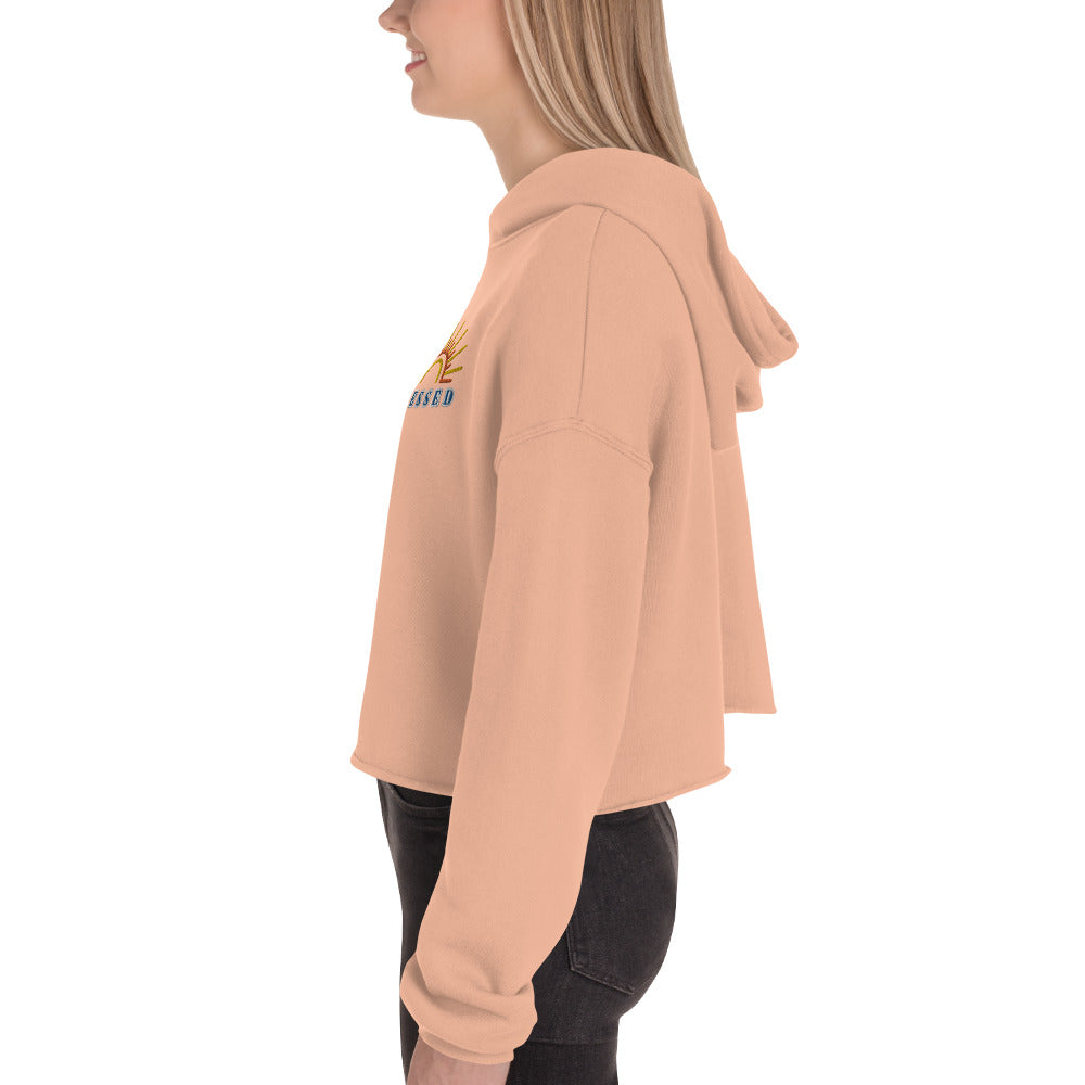 Blessed Crop Hoodie
