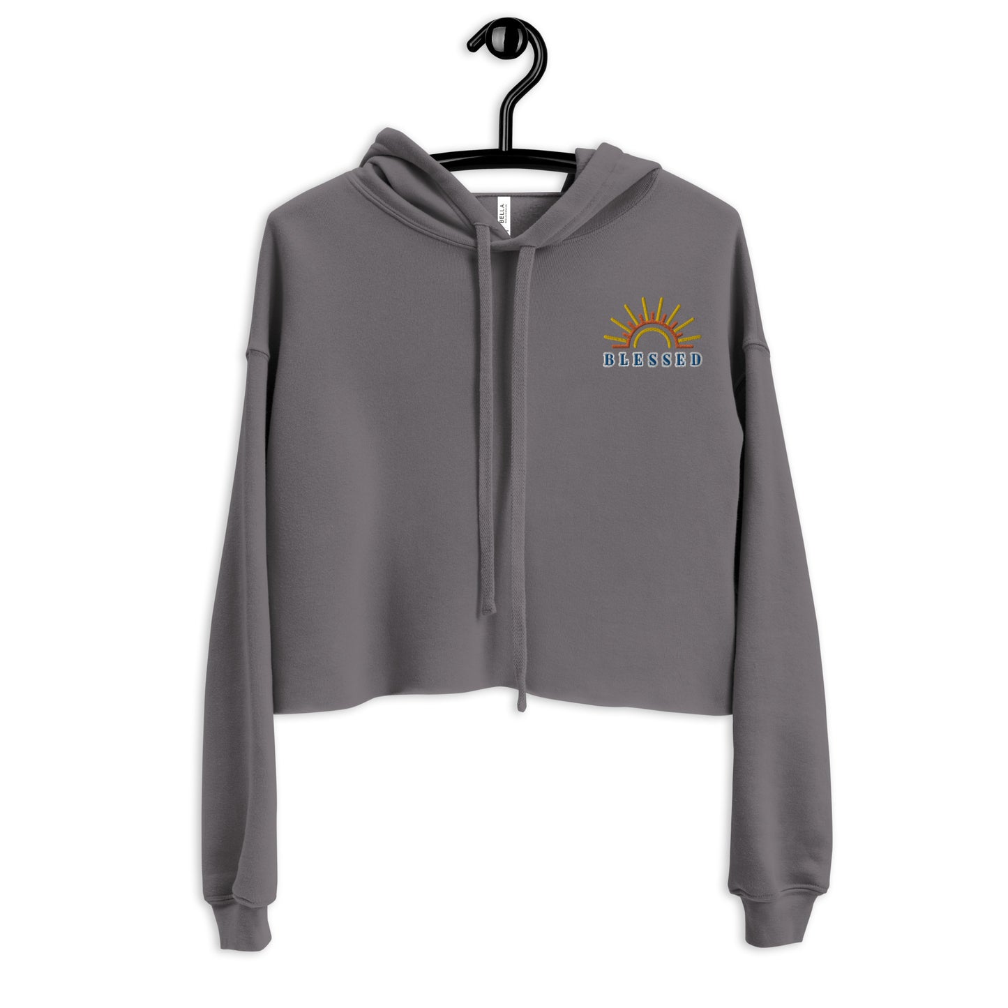 Blessed Crop Hoodie