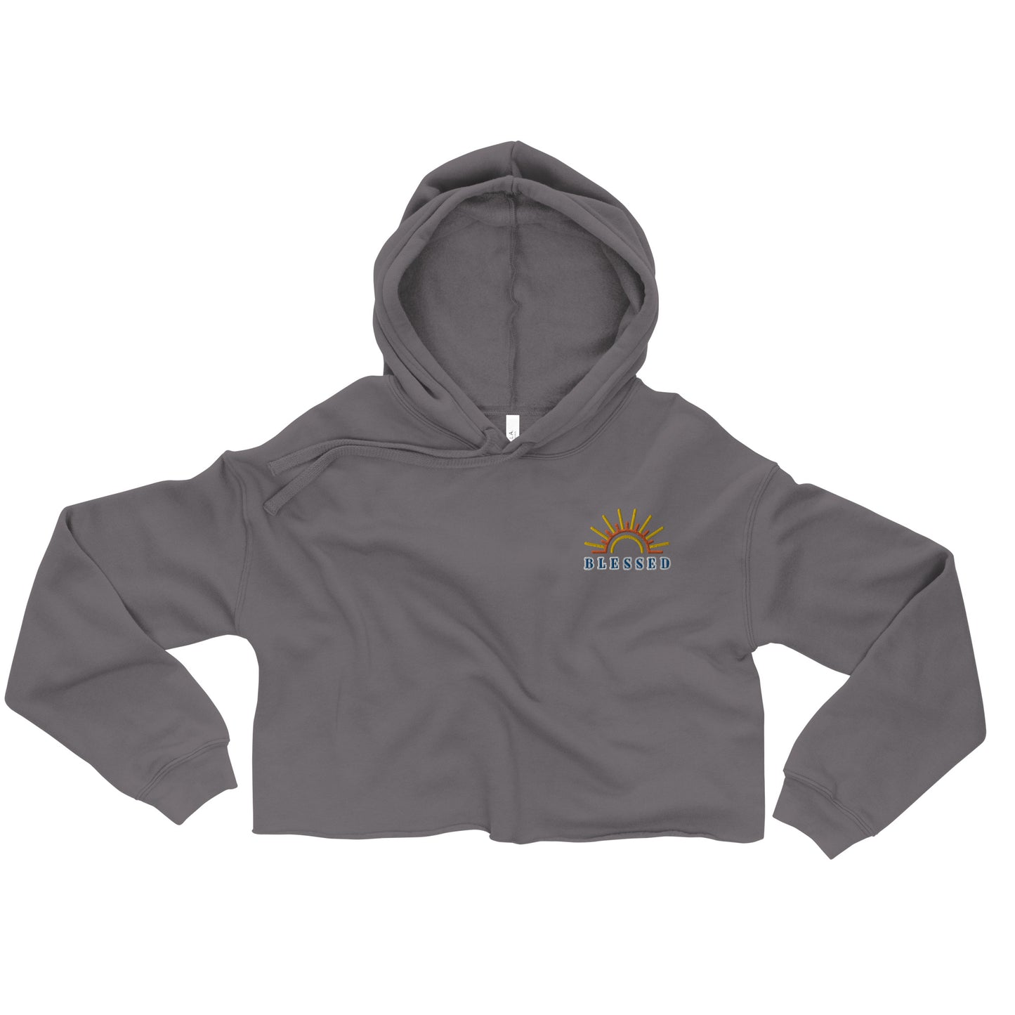 Blessed Crop Hoodie