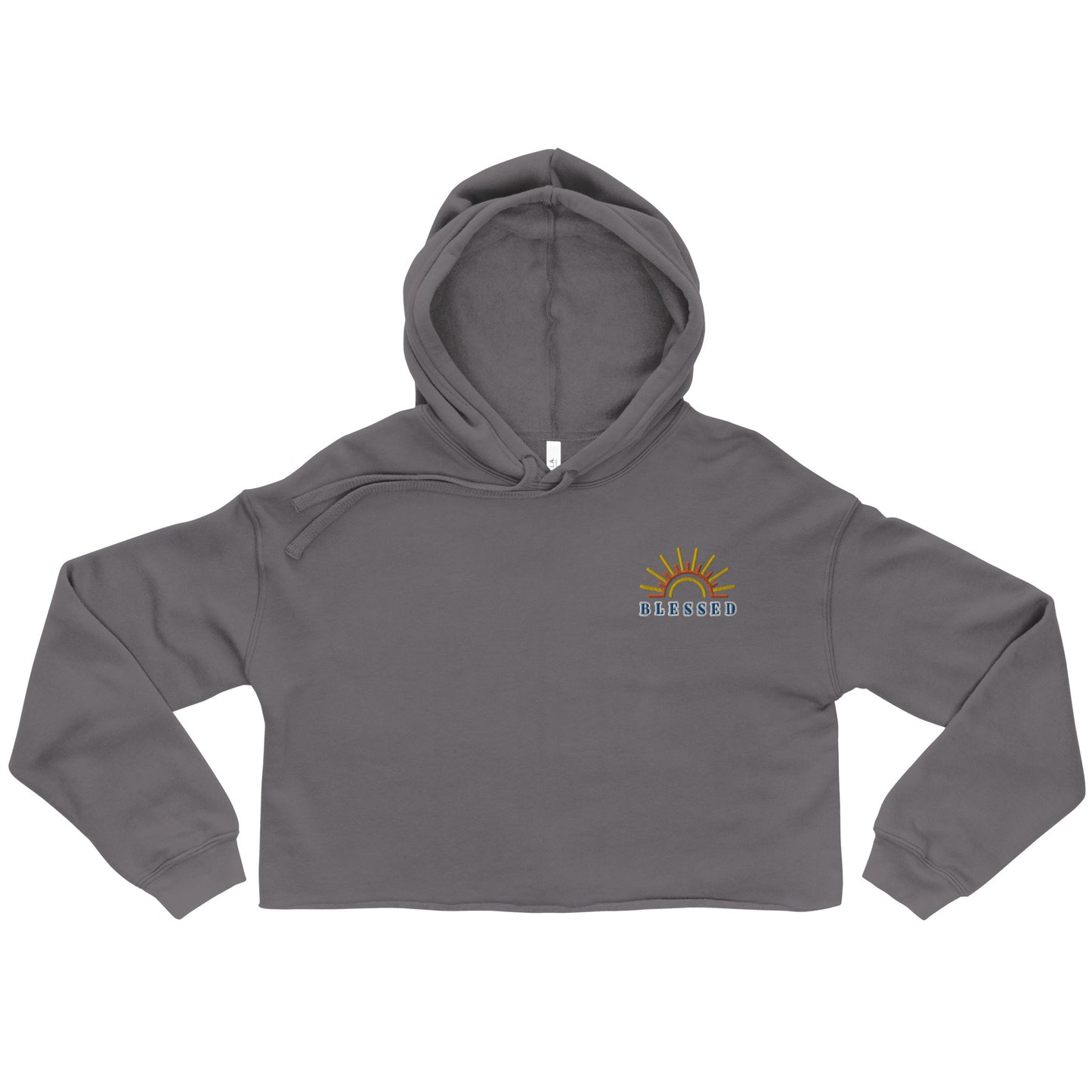 Blessed Crop Hoodie